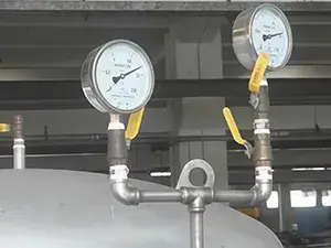 Essai hydrostatique et test d'étanchéité à l'hélium